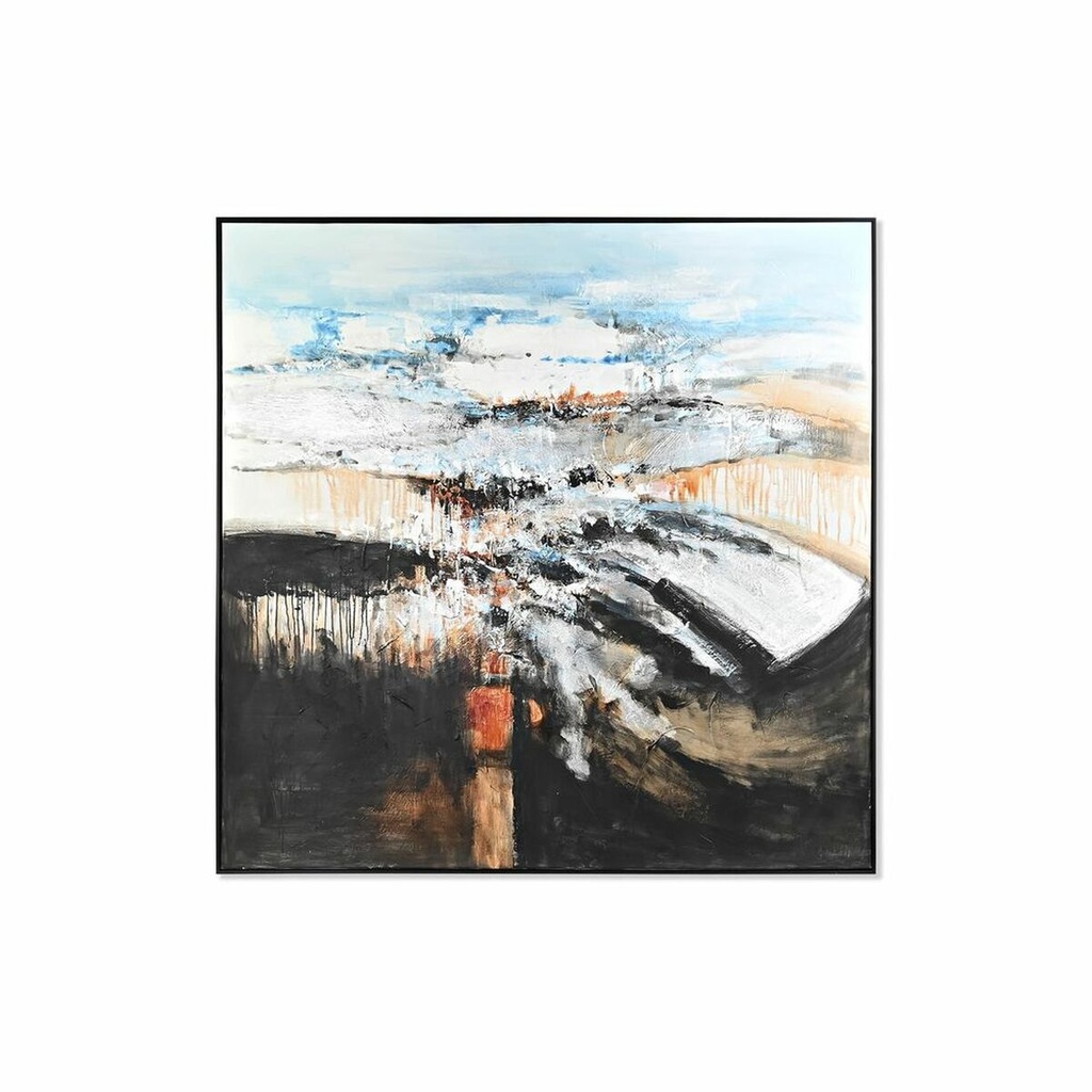 Canvas DKD Home Decor polystyrene Canvas 155 x 5 x 155 cm