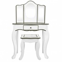 Dressing Table with Stool Woomax White Toy 61 x 100 x 29 cm