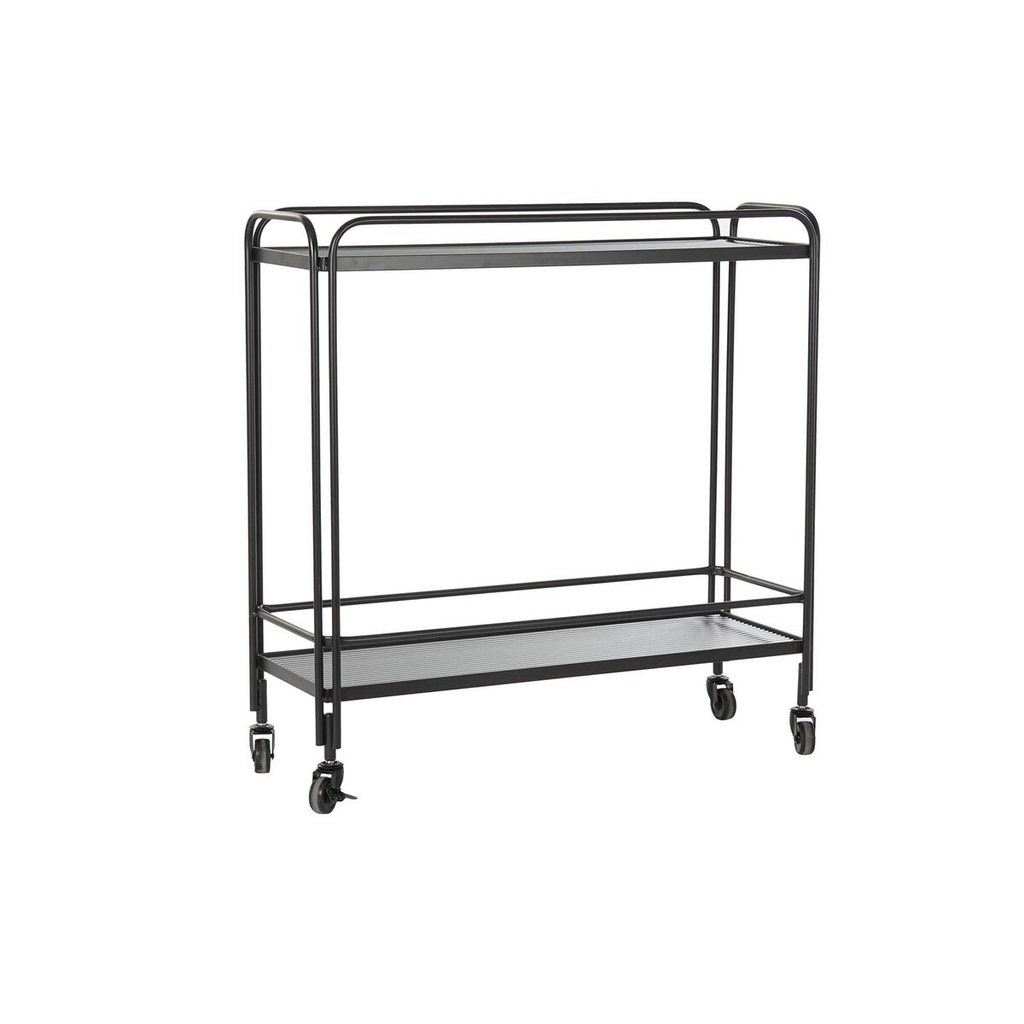 Recibidor DKD Home Decor Negro 80 x 28 x 80,5 cm