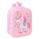 Child bag Safta Pink 22 x 27 x 10 cm 3D