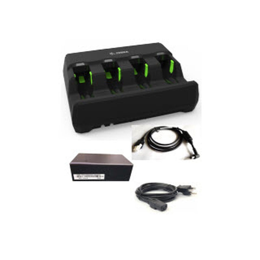 Cable USB Zebra SAC3600-KIT Negro (4 Unidades)