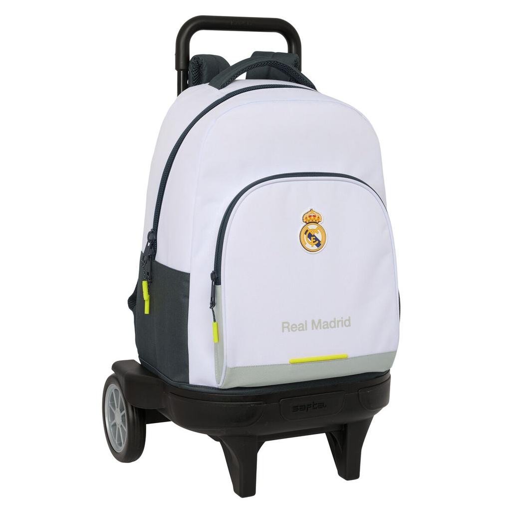 Mochila Escolar Real Madrid C.F. Blanco 33 x 45 x 22 cm