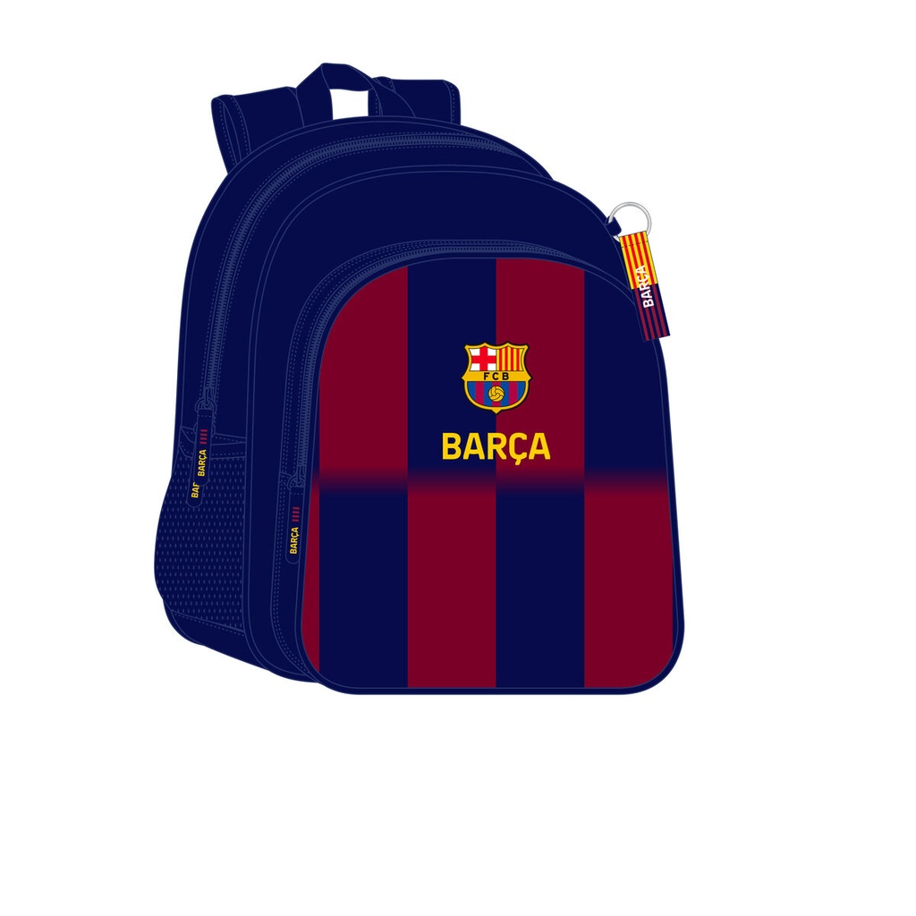 Mochila Escolar F.C. Barcelona Azul Granate 32 x 38 x 12 cm