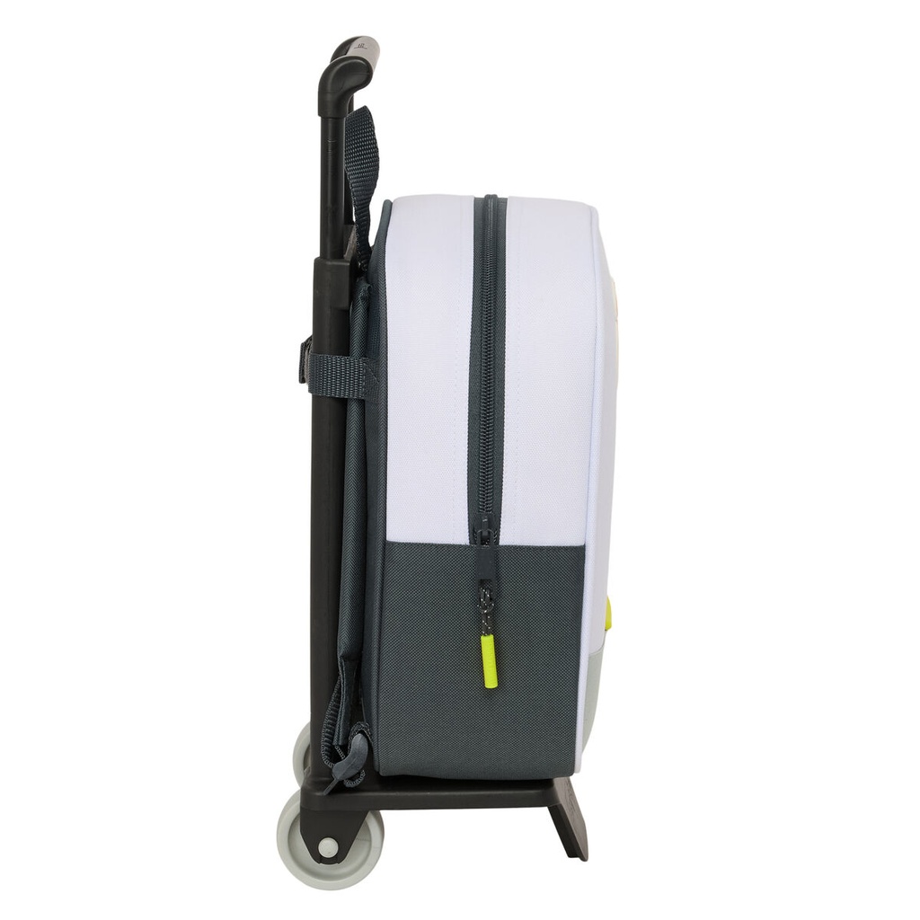 Mochila Escolar Real Madrid C.F. Blanco 22 x 27 x 10 cm