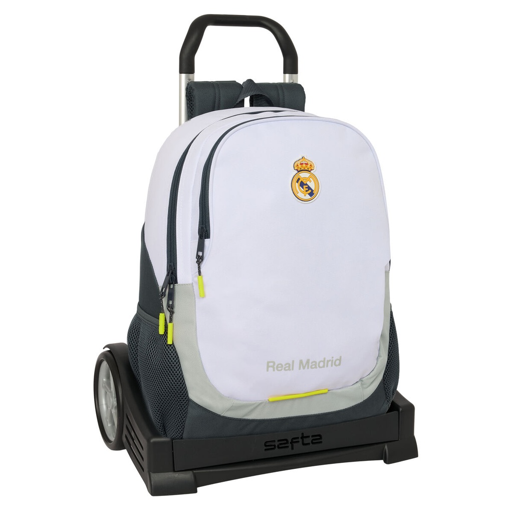 Mochila Escolar Real Madrid C.F. Blanco 32 x 44 x 16 cm