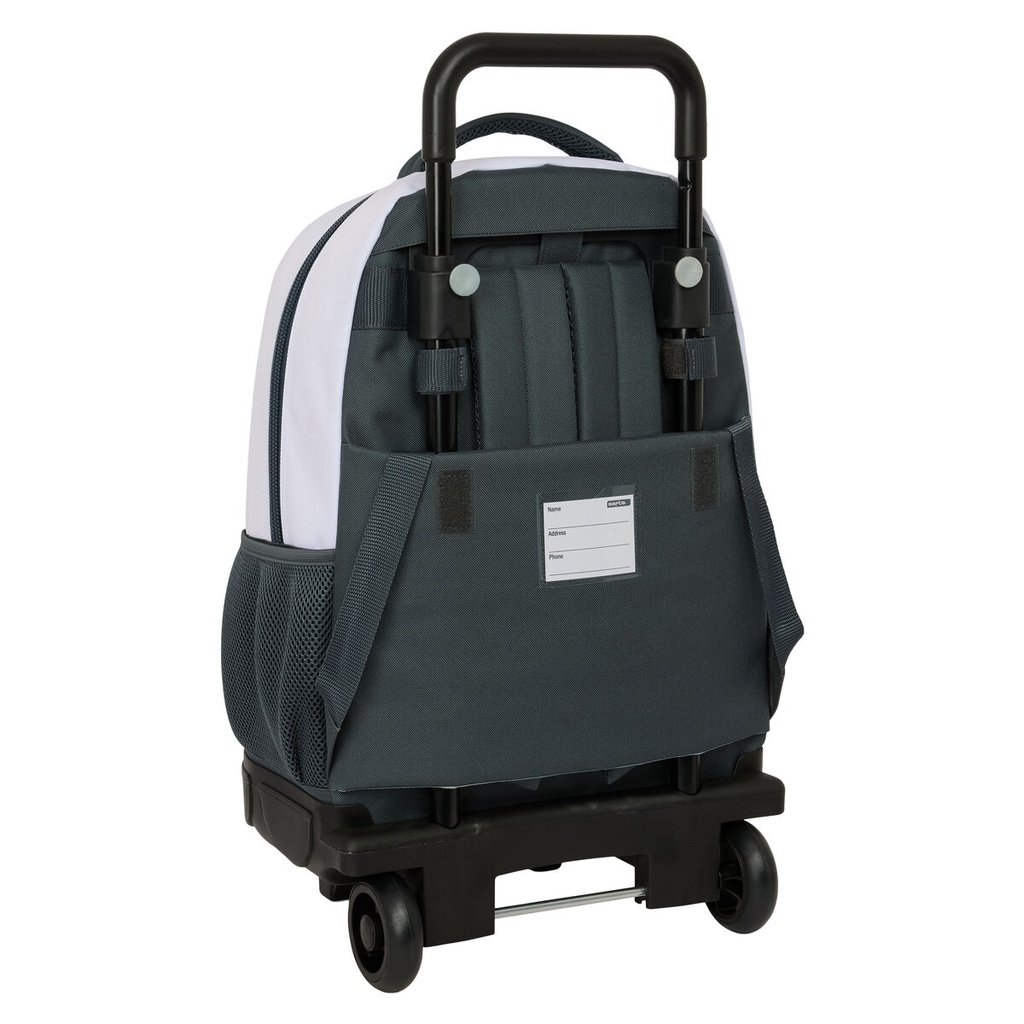 Mochila Escolar Real Madrid C.F. Blanco 33 x 45 x 22 cm