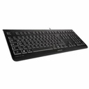 French Keyboard Cherry Spanish Qwerty Black