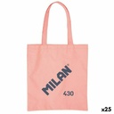 Fabric bag Milan 1918 Pink 41 x 38 x 0,5 cm (25 Units)