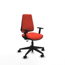 Silla de Oficina Elche CP bali Piqueras y Crespo B1D066N Naranja Oscuro