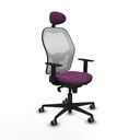 Office Chair with Headrest Jorquera Piqueras y Crespo 1D036G1 Purple