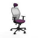 Silla de Oficina con Cabecero Jorquera Piqueras y Crespo 1D036N1 Morado