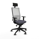 Office Chair Horna Piqueras y Crespo 1D066G1 Dark grey