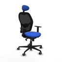 Silla de Oficina con Cabecero Jorquera Piqueras y Crespo 1D036G1 Azul