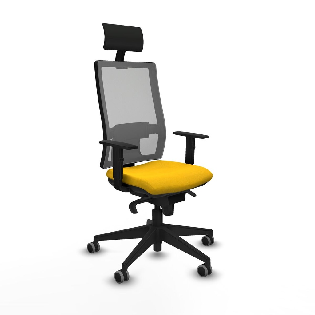 Office Chair Horna Piqueras y Crespo 1D066G1 Yellow