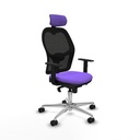 Office Chair with Headrest Jorquera Piqueras y Crespo 1D086N2 Lilac