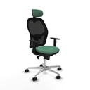 Office Chair with Headrest Jorquera Piqueras y Crespo 1D086N2 Emerald Green