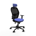 Silla de Oficina con Cabecero Jorquera Piqueras y Crespo 1D036N2 Azul claro