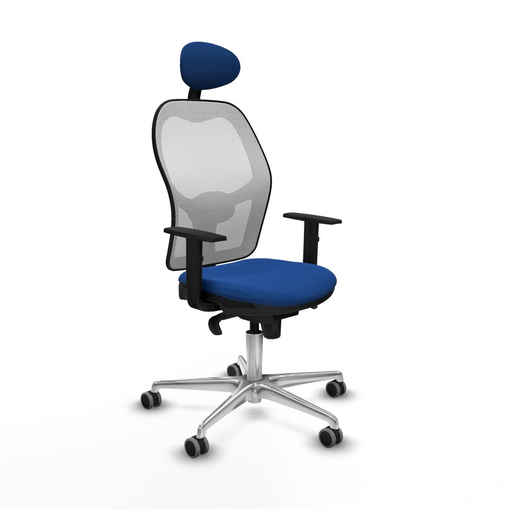 Office Chair with Headrest Jorquera Piqueras y Crespo 1D086G1 Blue
