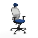 Silla de Oficina con Cabecero Jorquera Piqueras y Crespo 1D036G1 Azul