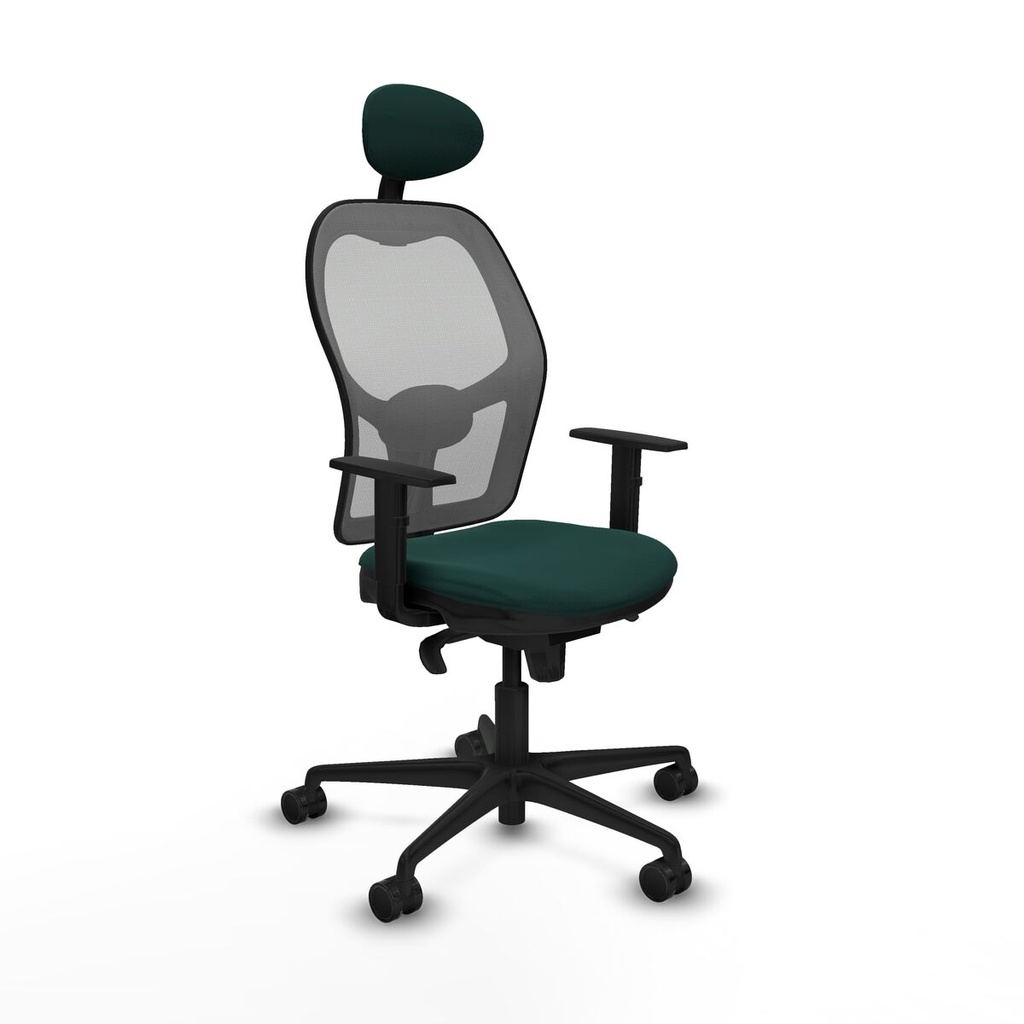 Office Chair with Headrest Jorquera Piqueras y Crespo 1D036N1 Green