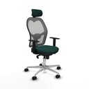 Silla de Oficina con Cabecero Jorquera Piqueras y Crespo 1D086N2 Verde