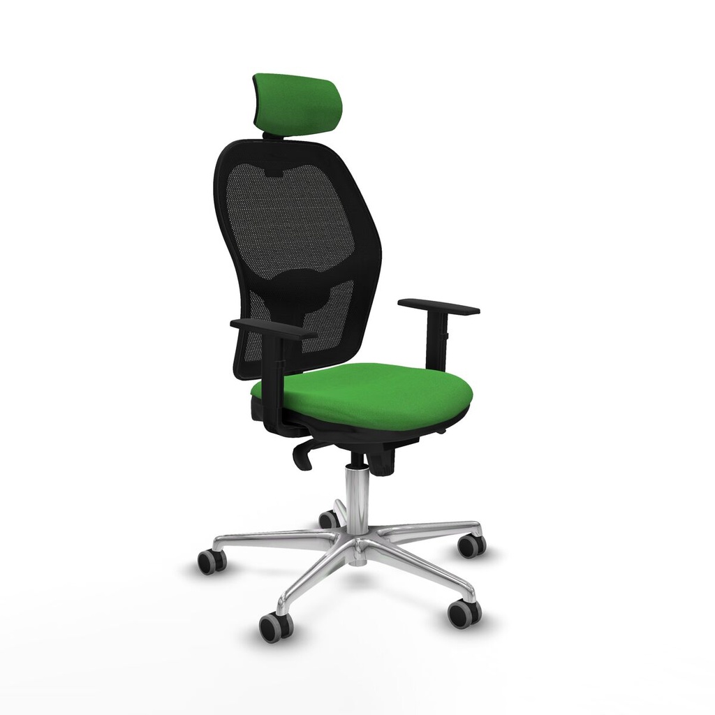 Office Chair with Headrest Jorquera Piqueras y Crespo 1D086G2 Green