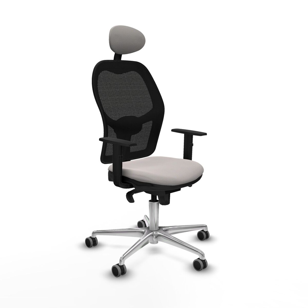 Office Chair with Headrest Jorquera Piqueras y Crespo 1D086G1 White