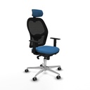 Office Chair with Headrest Jorquera Piqueras y Crespo 1D086G2 Light Blue