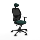 Office Chair with Headrest Jorquera Piqueras y Crespo 1D036N1 Green