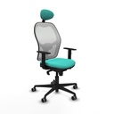 Office Chair Piqueras y Crespo 1D036G1 Turquoise