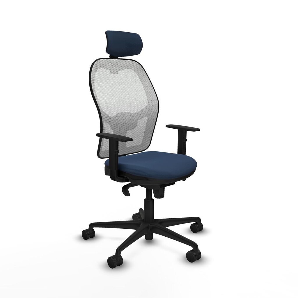 Office Chair Piqueras y Crespo 1D036N2 Navy Blue