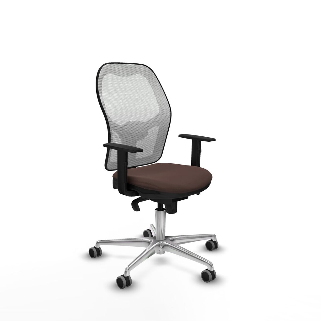 Office Chair Piqueras y Crespo 1D086G0 White Dark brown