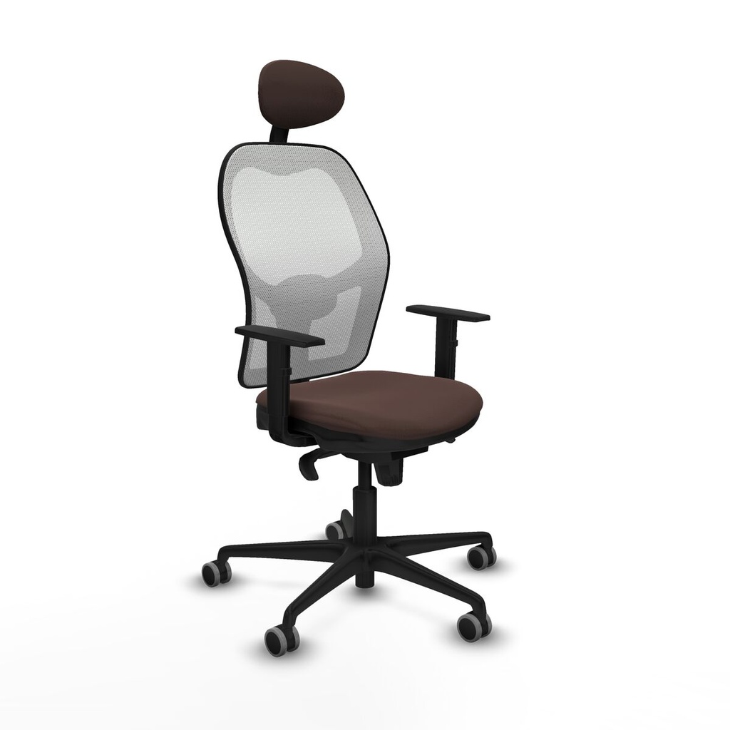 Office Chair Piqueras y Crespo 1D036G1 White Dark brown