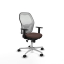 Office Chair Piqueras y Crespo 1D086N0 White Dark brown