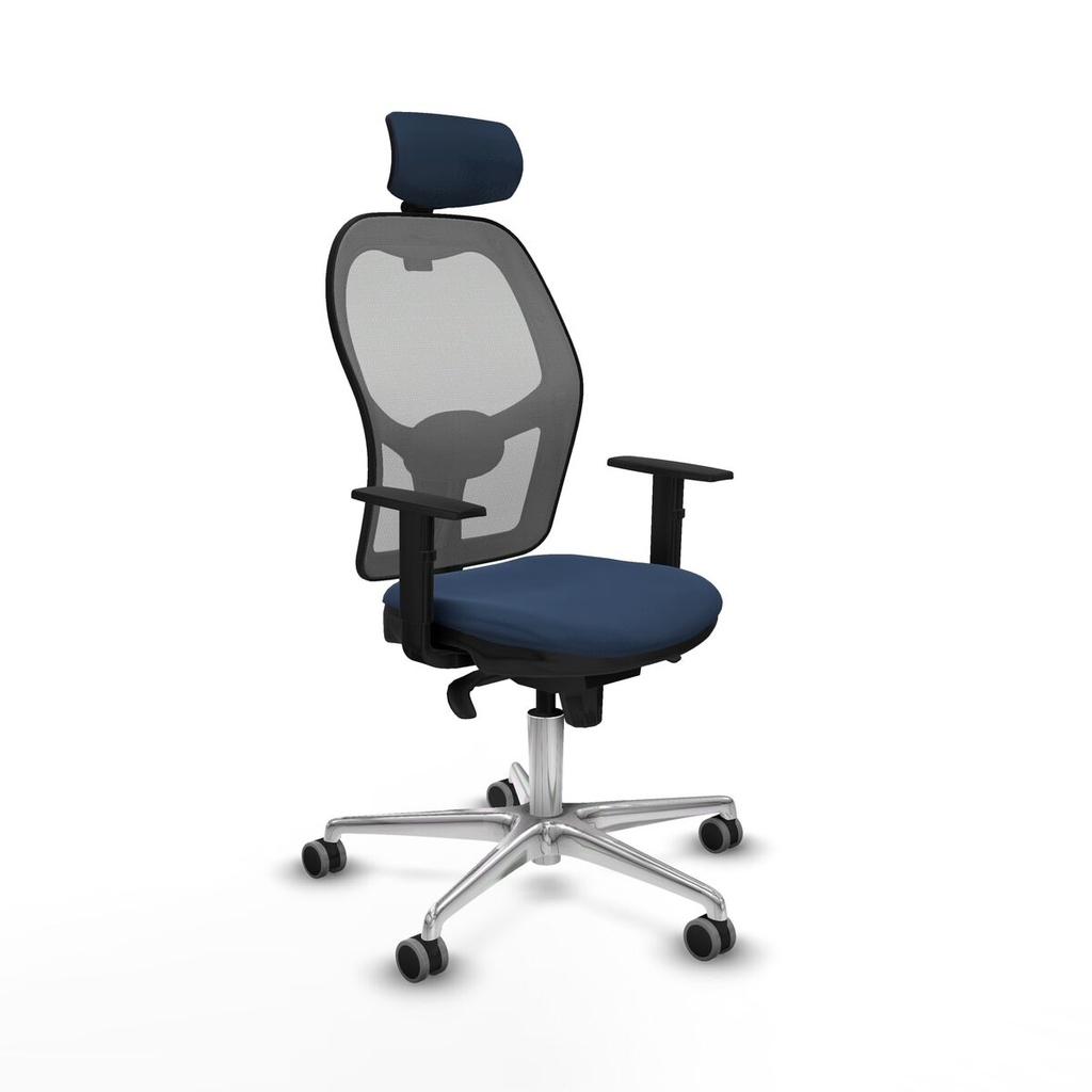 Office Chair Piqueras y Crespo 1D086G2 Navy Blue