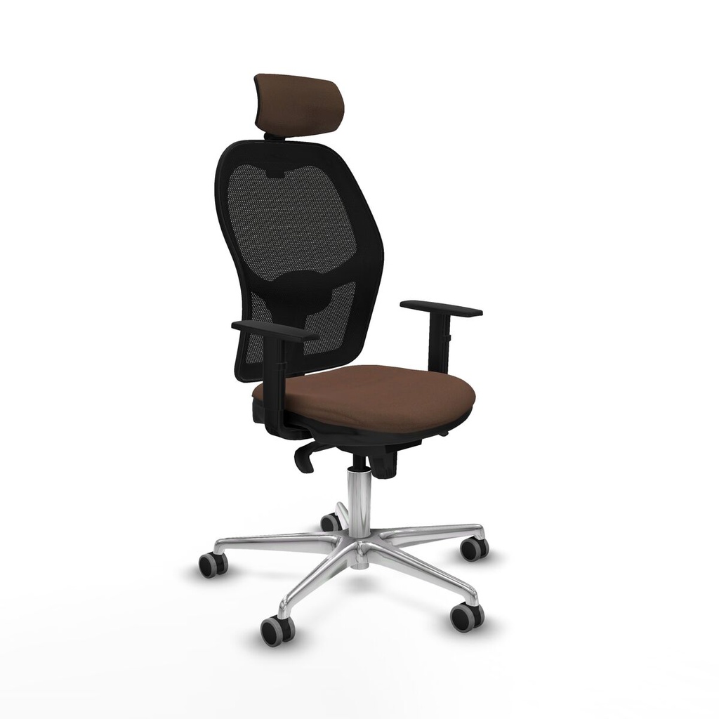 Office Chair Piqueras y Crespo 1D086G2 Black Dark brown
