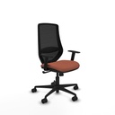 Silla de Oficina Piqueras y Crespo D036N0W Marrón Negro