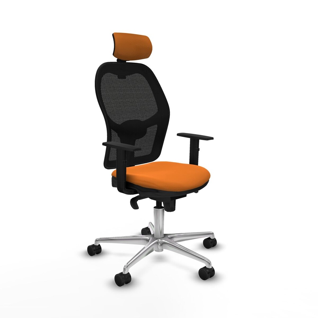Silla de Oficina Piqueras y Crespo 1D086N2 Naranja
