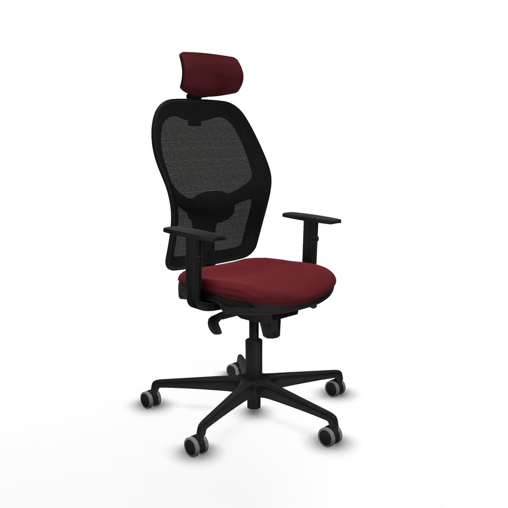 Office Chair Piqueras y Crespo 1D036G2 Maroon