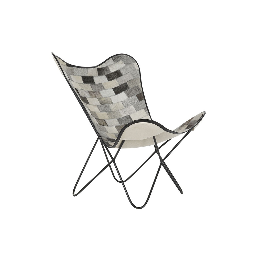 Silla de Comedor DKD Home Decor Blanco Negro Beige Gris 74 x 70 x 90 cm