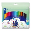 Set de Rotuladores Staedtler Triplus Multicolor 20 Piezas