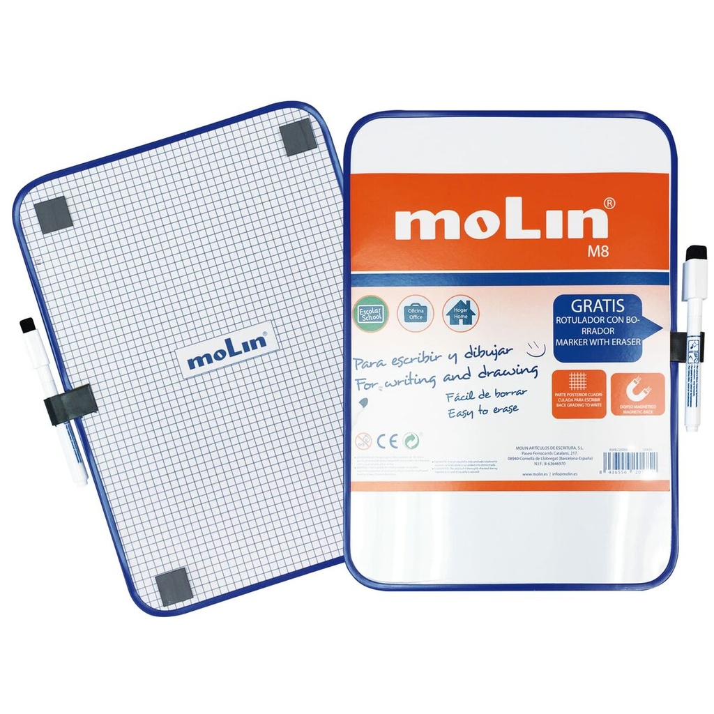Magnetic board Molin White