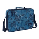 School Bag Safta New edition Navy Blue 38 x 28 x 6 cm