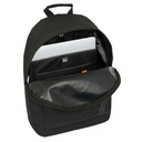 School Bag Kappa kappa basics Black 31 x 41 x 16 cm