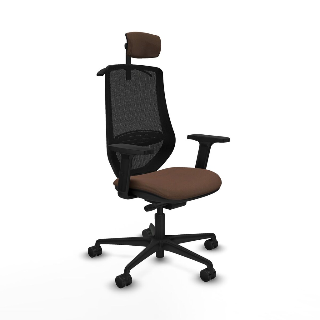 Office Chair Mardos traslack bali Piqueras y Crespo D036N2H Black Dark brown