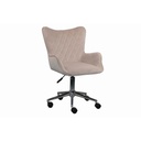 Silla DKD Home Decor Crema Plateado 52 x 56,5 x 80 cm