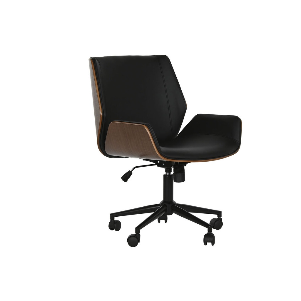 Silla de Oficina Home ESPRIT Negro