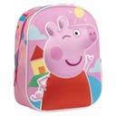 3D School Bag Peppa Pig Pink 25,0 x 31,0 x 10,0 cm