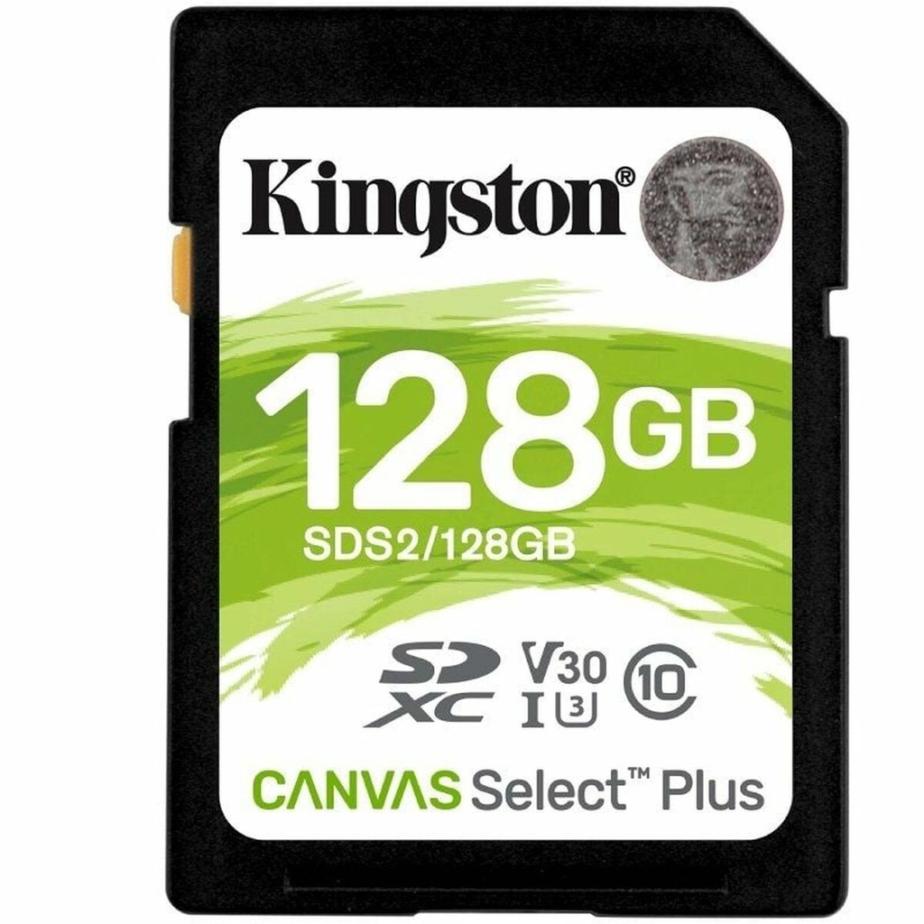 SDXC Memory Card Kingston CANVAS Select Plus 128 GB