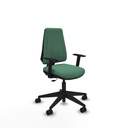 Office Chair Elche CP bali Piqueras y Crespo B1D066N Emerald Green